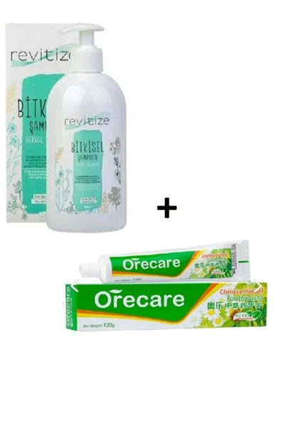 TIENS REVİTİZE BİTKİSEL ŞAMPUAN & ORECARE BİTKİSEL DİŞ MACUNU 135 GR ürün görseli 1