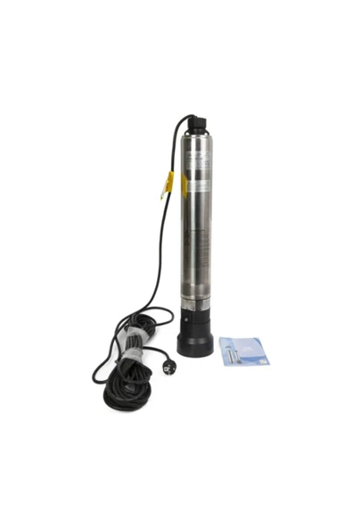 STAXX POWER Derin Kuyu Dalgıç Pompa Seti Ds5.1-56/7 Kalem Dalgıç 1hp 0.75kw 4'' 50mt Dik Basar Panolu ürün görseli 1