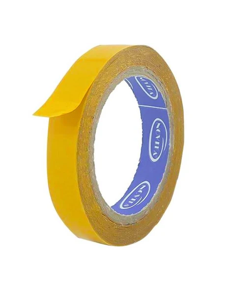 Novita Çift Taraflı Bant Sarı 25mm x 50m ürün görseli 1