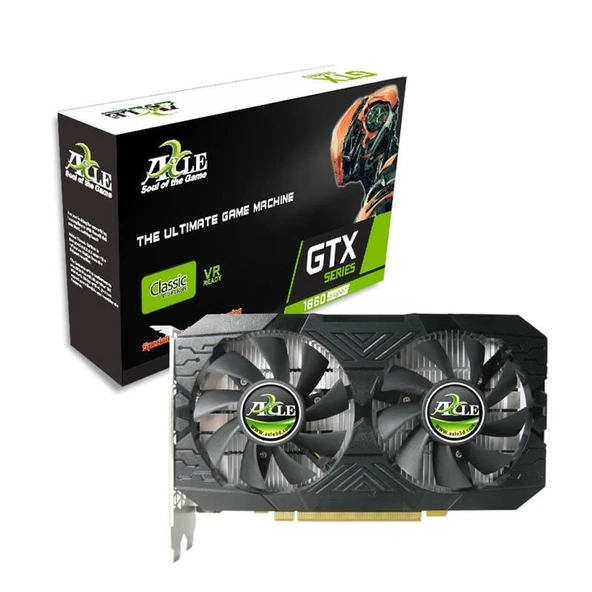 Axle GeForce GTX1660 Super Ver.1.12 AX-GTX1660S 6GB GDDR6 192Bit DX12 Gaming (Oyuncu) Ekran Kartı ürün görseli 1