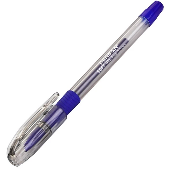 Pensan Tükenmez Kalem Soft Gel Fine 0.5 2420 Mavi ürün görseli 1