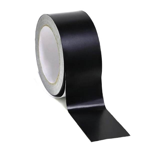 Mat Siyah Alüminyum Folyo Bant 50mm x 25mt ürün görseli 1