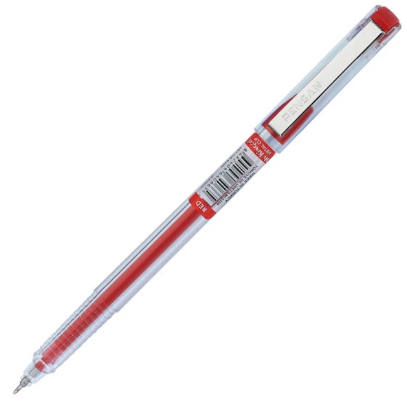 Pensan Jel Kalem 05 My-King Metal Klips Kırmızı 6405 ürün görseli 1