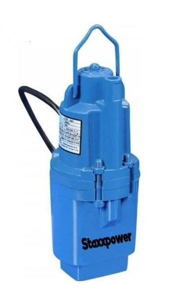 STAXX POWER Staxx Pro Çelik Gövdeli Titreşimli Dalgıç Su Pompası Dalgıç Motoru 1/2'' 35mt Su Çeker ürün görseli 1