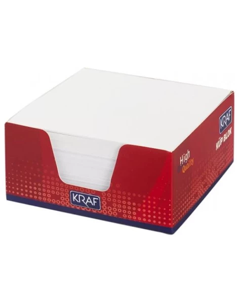 Kraf Küp Blok Not Kağıtları 9x9cm ürün görseli 1