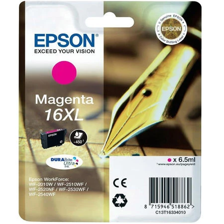 Epson 16XL-T1633-C13T16334020 Kırmızı Orijinal Kartuş ürün görseli 1