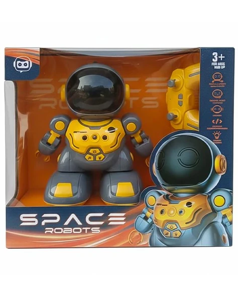 Pasifik Toys Uzaktan Kumandalı Işıklı ve Müzikli Astronot Robot 1516C ürün görseli 1