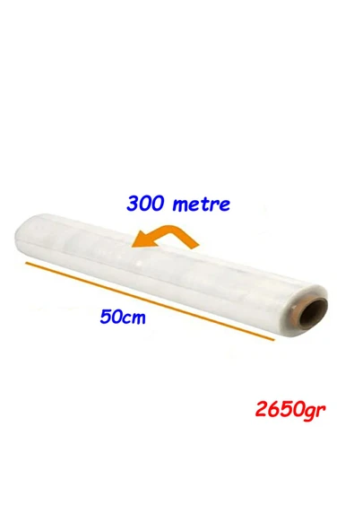 Strech Film 17 Micron 50 Cm Eşya Halı Koltuk Paketleme ürün görseli 1