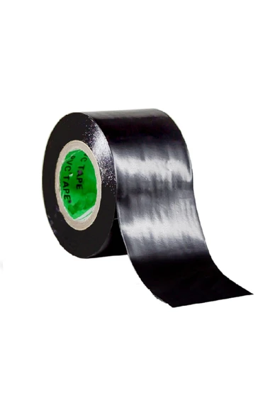 Pvc Bant Elektrik Bantı 50mmx25mt Siyah ürün görseli 1