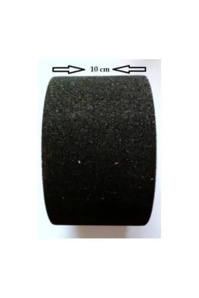 Merdiven ve Zemin Kaydırmaz Kaymaz Bant 100mm X 25mt Siyah ürün görseli 1