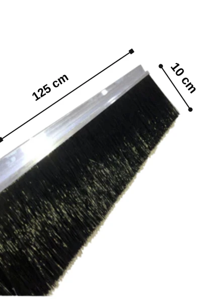 Kapı Altı Fırçası Kapı Altı Süpürgesi 125cm H Tipi Kıl Boyu 10cm ürün görseli 1