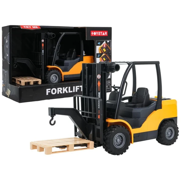 Model İş Makinası Oyuncak Forklift ürün görseli 1