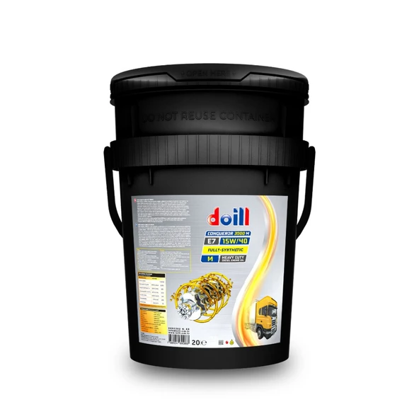 CONQUEROR 15W-40 3000 MX E7 20 Litre Tam Sentetik Dizel Ağır Hizmet Yağı (Üretim Yılı: 2026) ürün görseli 1