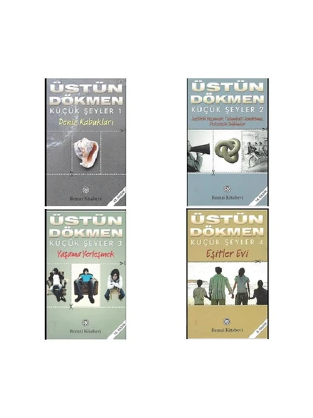 Küçük Şeyler - 1-2-3- 4 Kitap Set - Üstün Dökmen ürün görseli 1