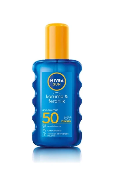Nivea Koruma & Ferahlık 200 ml 50 Faktör Güneş Spreyi ürün görseli 1