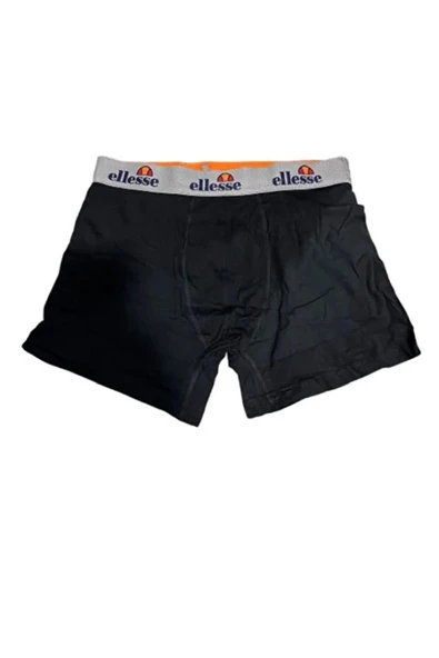 Ellesse M-EUM0024 Siyah Erkek 3'lü Boxer - Resim 2