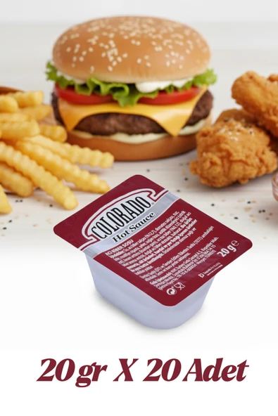 Colorado Hot Chili Sos Küvet 20 gr 20 Adet ürün görseli 1