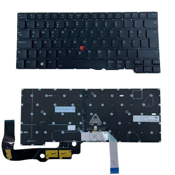 Lenovo ThinkPad T14s 21F7S621TX Notebook Klavye TR Işıklı ürün görseli 1