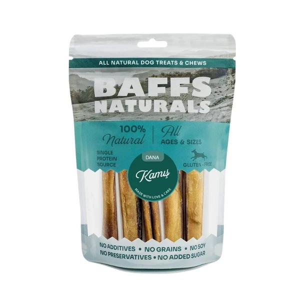 Baffs Naturals Kurutulmuş Dana Kamış Köpek Ödülü 100 gr ürün görseli 1
