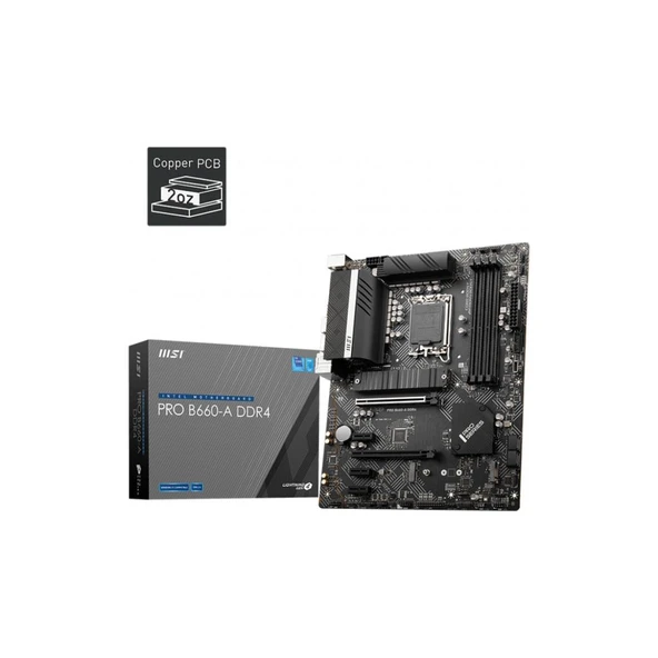 MSI Pro B660-A D4 DDR4