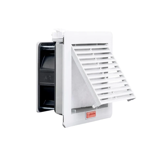 Plastim 120x120x58mm 30m3/H Ip54 Filtreli Fan ürün görseli 1