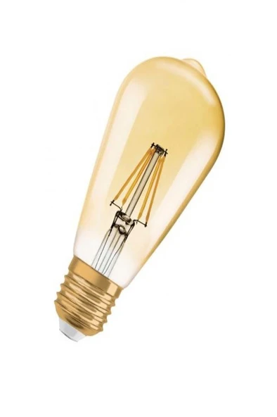 Rutter RT-11203 6W Armut Rustik Led Ampu Amber - 2300K ürün görseli 1