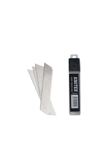 Maket Bıçağı Yedeği Ucu Kalın 18 Mm Bıçak 10 Adet ürün görseli 1