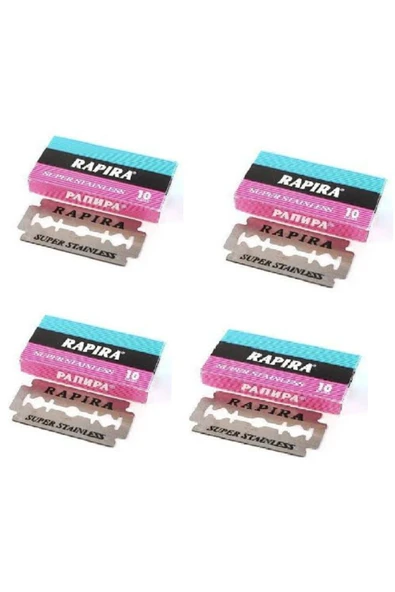 Yaprak Jilet 10 Lu Paket 4 Adet Fiyatıdır Jilet Sayısı 10x4=40 Adettir garaccu ürün görseli 1