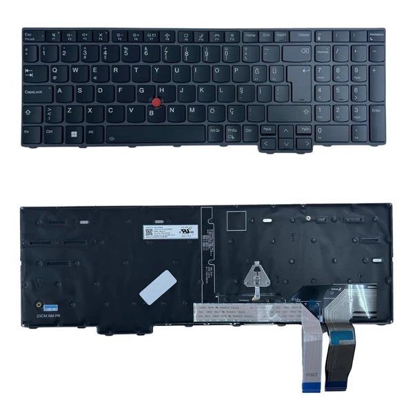 Lenovo ThinkPad L15 G3 Type 21C3 Notebook Klavye TR Işıklı ürün görseli 1