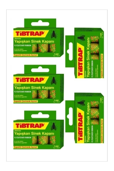Tibtrap Sinek Kapanı Zehirsiz 5'Li ürün görseli 1