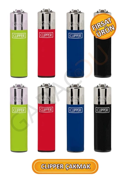 Micro Translucent Taşlı Çakmak 8'li ürün görseli 1