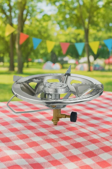 Piknik Tüpü Başlığı Lüks Kamp Ocağı ( Tüp Dahil Değildir) ürün görseli 1