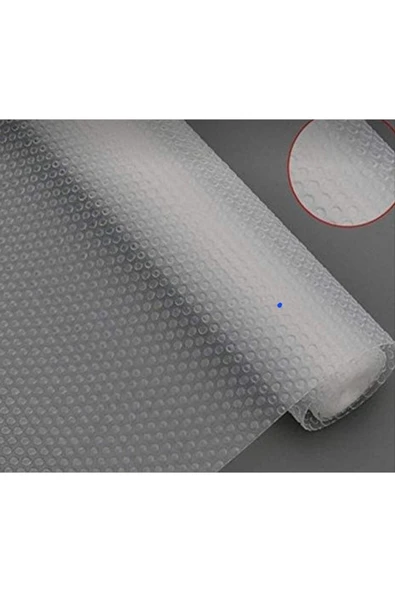Mg Home 45 Cm X 1 Mt.... Şeffaf Kaydırmaz Raf Çekmece Buzdolabı Buz Dolabı Içi Örtüsü Eva Kaymaz ürün görseli 1