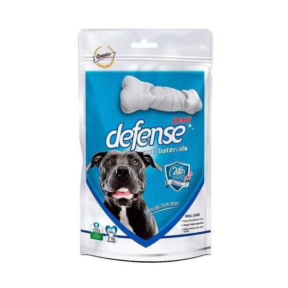 Gnawlers Dent Defense Anti-Bacterial Diş Sağlığı Köpek Ödülü 7'li 105 gr ürün görseli 1