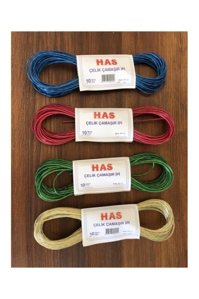 Çelik Çamaşır Ipi 10 Metre 1 Adet - Resim 2