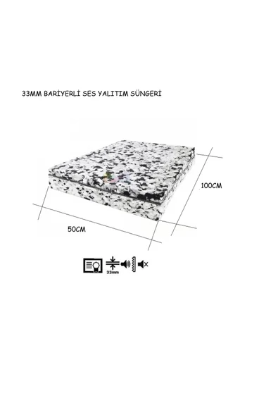 Bariyerli Adepan Bondex 33mm 180 Dns %90 Ses Keser 50CMx100CM ürün görseli 1