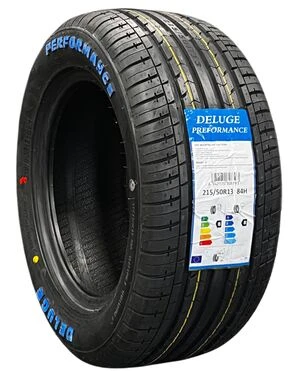 215/50R13 84H DELUGE PERFORMANCE (BEYAZ YAZILI) (Engineered In Germany) ürün görseli 1