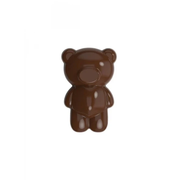 Polikarbon TEDDY BEAR Çikolata Kalıbı 27 gr | Cm-4117 ürün görseli 1