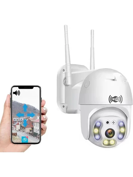 Multibox MBG 88AI Wifi Speed Dome Akıllı Güvenlik Kamerası  Sesli, 360 Döner, Gece Görüşlü, 1.5A Adaptör Dahil ürün görseli 1