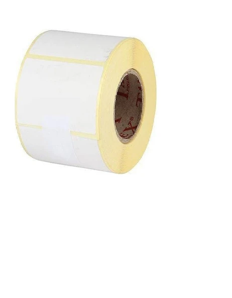Bk Barkod Etiketi Kuşe 60x40 Mm 40 Mm Çap 1000 Li 1 Adet ürün görseli 1