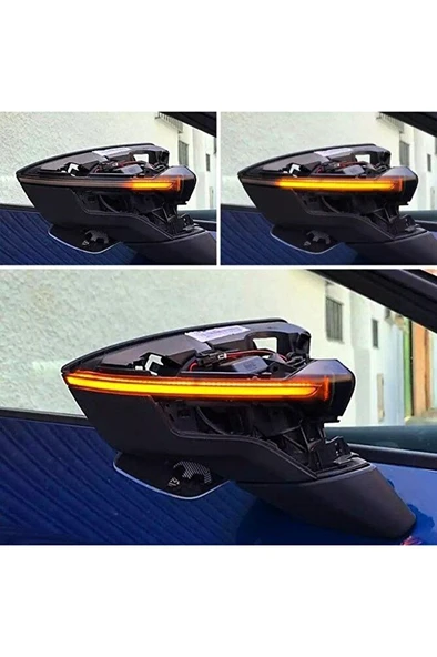 Seat Leon Fr Kayar Sinyal Dinamik Led 2013 Ve 2020 Arası Mk3 Ve Mk3.5 Kasa Uyumlu Anahtarlık Hediye ürün görseli 1