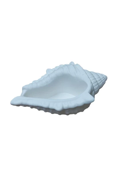 Büyük İstiridye Deniz Kabuğu Kase 17x11cm ürün görseli 1