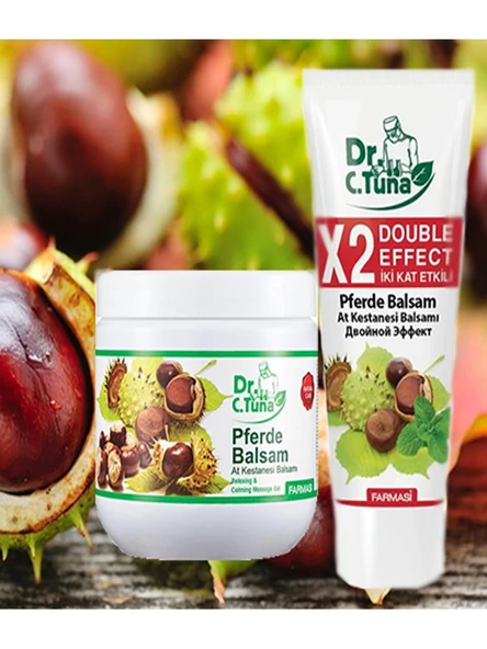 Farmasi Dr.C.Tuna At Kestanesı Masaj Jeli 500 Ml + At Kestanesi Masaj Jeli 250 Ml ürün görseli 1