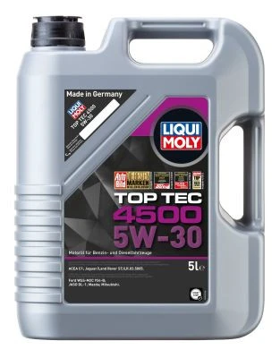Liqui Moly Top Tec 4500 5W-30 5 lt Motor Yağı 2025 ürün görseli 1