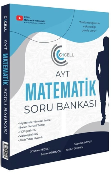 AYT Matematik Soru Bankası C1cell Yayınları ürün görseli 1