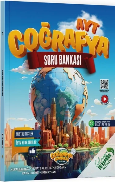 AYT Coğrafya Soru Bankası Coğrafya Gurmesi Yayınları ürün görseli 1