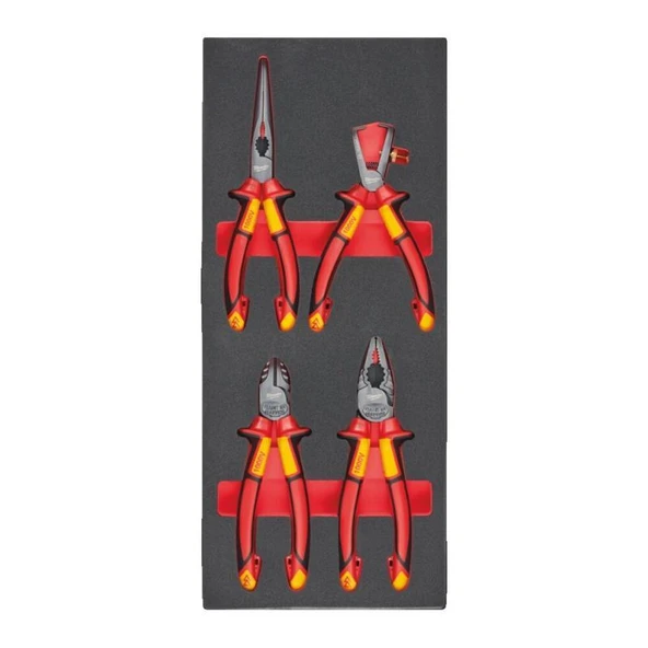 Milwaukee VDE 4 Parça Pense Seti 4932493250 - Resim 4