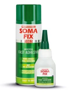 Somafix Mdf Hızlı Yapıştırıcı 200 Ml+50 Gr  - S663 ürün görseli 1