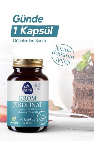 Krom Pikolinat 60 Kapsül - Resim 5