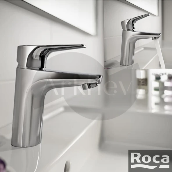Roca Atlas Lavabo Bataryası - Krom / Cold Start A5A3990C00 ürün görseli 1
